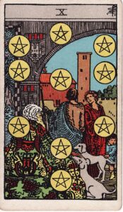 Tılsım onlusu, Genel Tarot Okuması